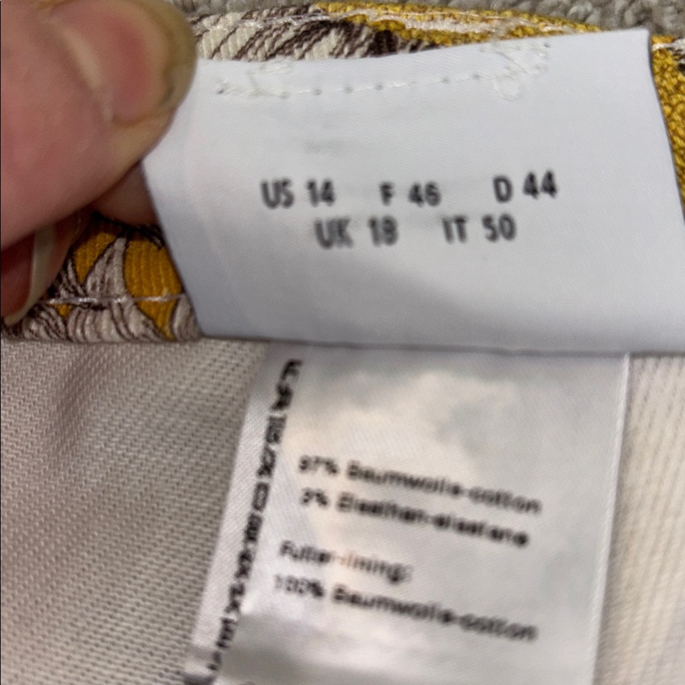 Akris Punto Hello Sunshine pants size 14 - Picture 4 of 6
